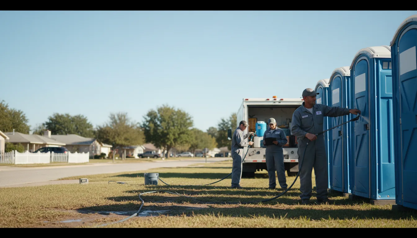 Long-Term Portable Toilet Rental in Ruskin, FL near me